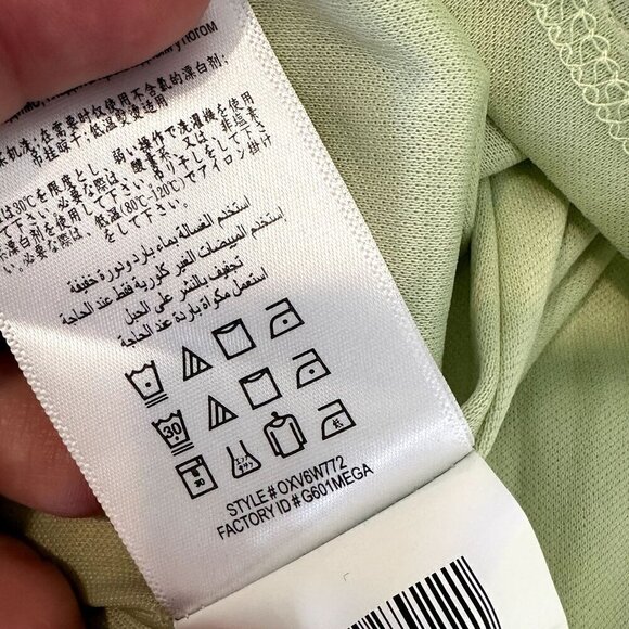 NWT BCBGeneration Melon Ruffled One Shoulder Dress w/Transparent Belt - Size 0 - Picture 4 of 5